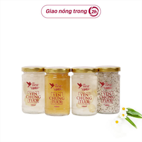 COMBO 6 chai yến chưng tươi 70ml